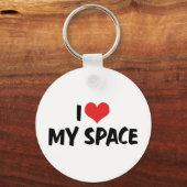 Ich Liebe mein Space Schlüsselanhänger (Vorderseite)