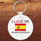 Ich Liebe mein spanischer Freund Schlüsselanhänger (Vorderseite)