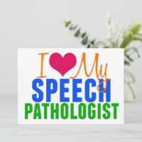 Ich Liebe mein Sprachpathologe