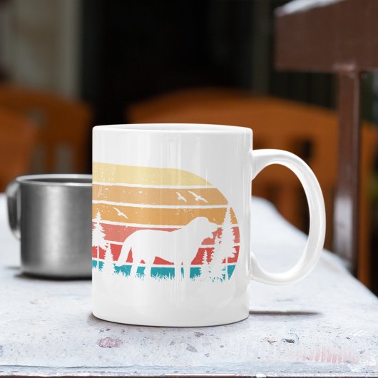 Ich Liebe mein St. Bernard Dog Pet Glühen Herz Kaffeetasse