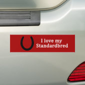Ich Liebe mein Standardpferd Autoaufkleber (Auf Auto)