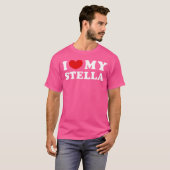 Ich liebe mein Stella-Geschenk T-Shirt (Vorne ganz)