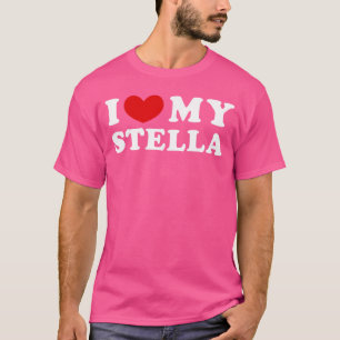 Ich liebe mein Stella-Geschenk T-Shirt
