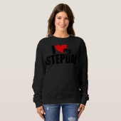 Ich Liebe mein Stepdad Vater's Day Dady Stepfather Sweatshirt (Vorne ganz)