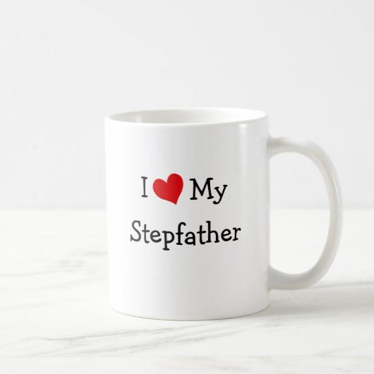 Ich Liebe mein Stepfather Kaffeetasse (Rechts)