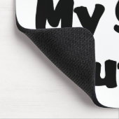 Ich Liebe mein Stud Muffin Mousepad (Ecke)