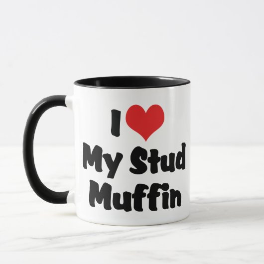 Ich Liebe mein Stud Muffin Tasse (Links)