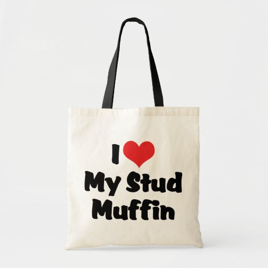Ich Liebe mein Stud Muffin Tragetasche (Vorne)