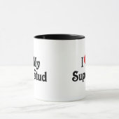 Ich Liebe mein Super Stud Tasse (Zentrum)