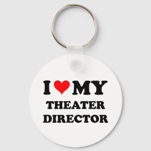 Ich Liebe mein Theaterdirektor Schlüsselanhänger