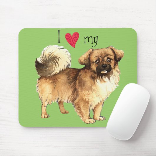 Ich Liebe mein tibetisches Spanisch Mousepad (Mit Mouse)