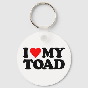 ICH LIEBE MEIN TOAD SCHLÜSSELANHÄNGER