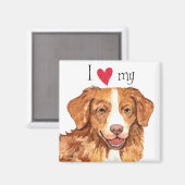 Ich Liebe mein Toller Magnet (Vorderseite/Rückseite)