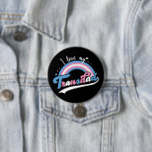 Ich Liebe mein Transdad | LGBTQ | Transgender Button (Beispiel)