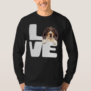 Ich Liebe mein Treeing Walker Coonhound Hund T-Shirt