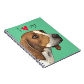 Ich Liebe mein Treeing Walker Notizblock (Rechte Seite)