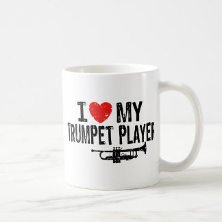Ich Liebe Mein Trumpet-Player Kaffeetasse
