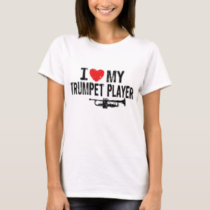 Ich Liebe Mein Trumpet-Player T-Shirt