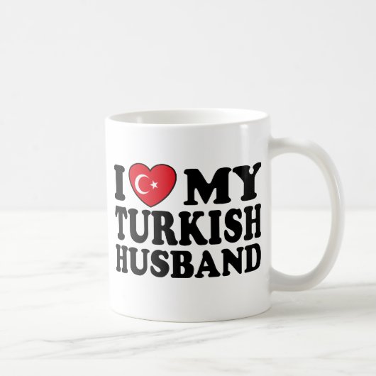 Ich Liebe mein türkisches Ehemann Kaffeetasse (Rechts)