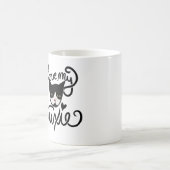 Ich Liebe mein Tuxie Kaffeetasse (Mittel)