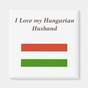 Ich Liebe mein Ungarisches Ehemann Magnet