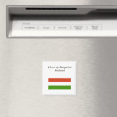 Ich Liebe mein Ungarisches Ehemännischmagnet Magnet (In Situ (Geschirrspüler))