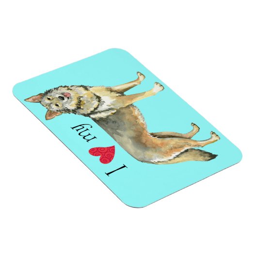 Ich Liebe mein Utonagan Magnet (Rechte Seite)