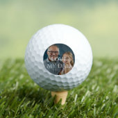 Ich Liebe Mein Vater Foto Overlay Golfball (Insitu T-Shirt)