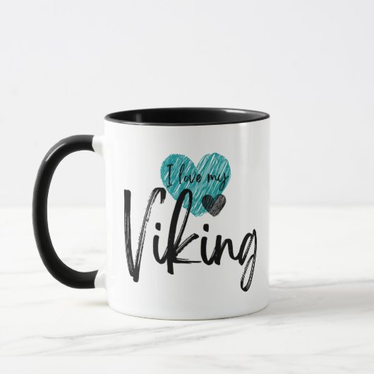 Ich Liebe mein Viking Tasse (Links)