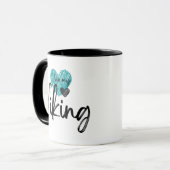 Ich Liebe mein Viking Tasse (Vorderseite Links)