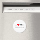 Ich Liebe MEIN WAREHOUSE-MANAGER Magnet (In Situ (Geschirrspüler))