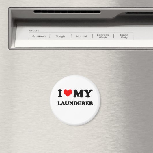 Ich Liebe mein Wäscher Magnet (In Situ (Geschirrspüler))