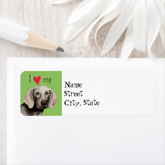 Ich Liebe mein Weimaraner (Insitu)