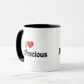 Ich Liebe mein Wertvoll Tasse (Vorderseite Links)