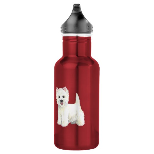 Ich Liebe mein Westie Trinkflasche (Rechts)