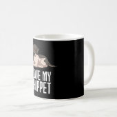 Ich Liebe mein Whippet Kaffeetasse (VorderseiteRechts)