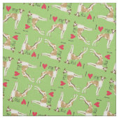 Ich Liebe mein Whippet Stoff (Muster)