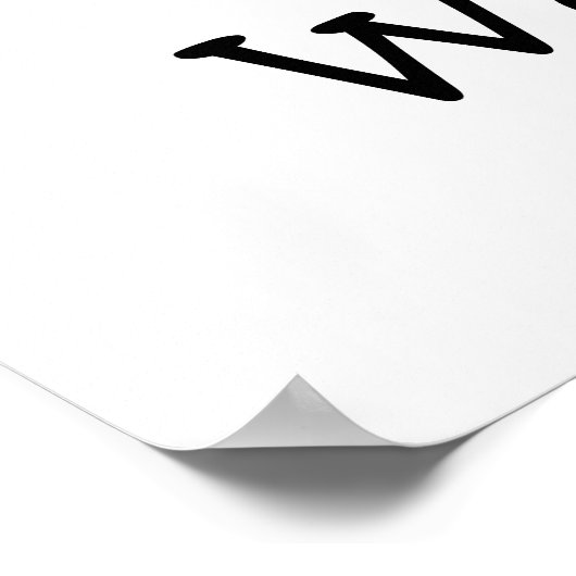 Ich Liebe mein Wormery Poster (Ecke)