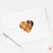 Ich Liebe mein wunderbarer Großvater Herz-Aufkleber (Umschlag)