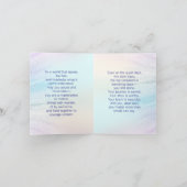 Ich Liebe mein wunderschönes Gehirn, du zählt gekl Dankeskarte (Innenseite)