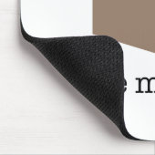 "ich Liebe mein Zelle" - mousepad (Ecke)