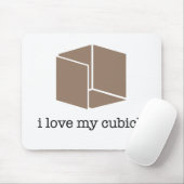 "ich Liebe mein Zelle" - mousepad (Mit Mouse)