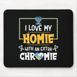 Ich Liebe mein Zuhause mit einem extra-Chromie Aut Mousepad