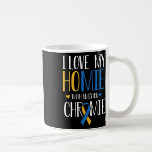 Ich Liebe mein Zuhause mit einem extra Chromie Dow Kaffeetasse