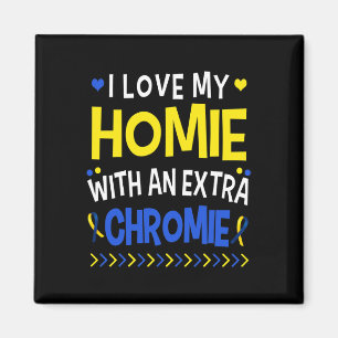 Ich Liebe mein Zuhause mit einer Extra-Chromie-Vat Magnet