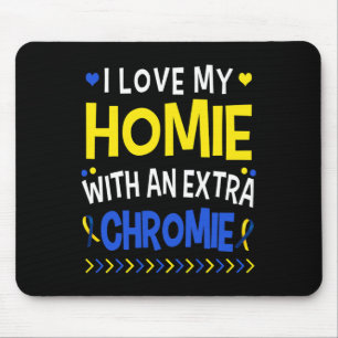 Ich Liebe mein Zuhause mit einer Extra-Chromie-Vat Mousepad