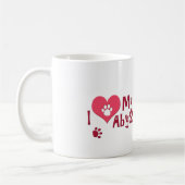 Ich Liebe meine Abessinier! Kaffeetasse (Links)