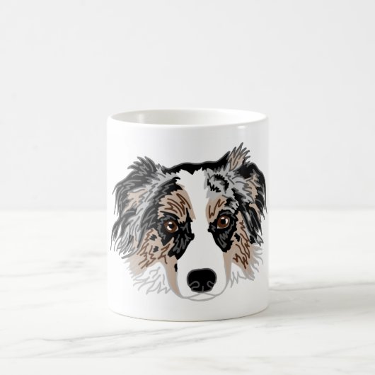 Ich Liebe meine Aussie Dog Tasse (Mittel)