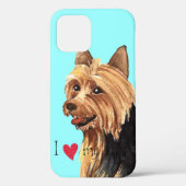 Ich Liebe meine australischen Terrier Case-Mate iPhone Hülle (Rückseite)