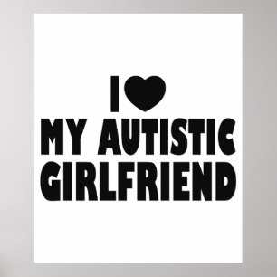 Ich Liebe meine Autistische Freundin - Akzeptanz v Poster